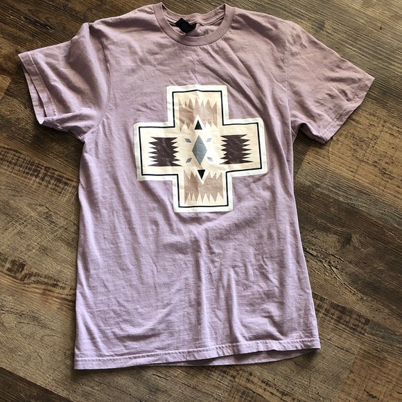 Tops - Southwestern Print Tee 100% cotton